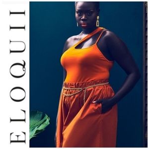 Eloquii asymmetrical neckline tank. NWT size 18/20